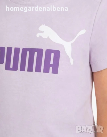 💜 PUMA Minicats Tee And Shorts Set Purple – Детски спортен комплект, снимка 3 - Детски комплекти - 54484929