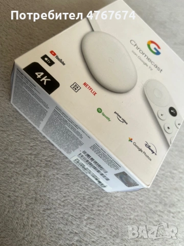 Chromecast Google TV 4к