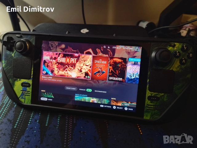 Steam Deck 512GB + 256GB SDcard + аксесоари