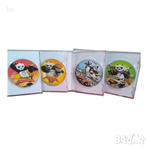 Кунг фу панда 1 - 4 DVD -R с бг аудио, снимка 4 - DVD филми - 54654881