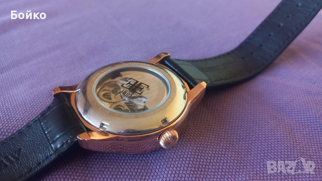 Thomas Earnshaw Longitude Skeleton Automatic чисто нов пълен комплект, снимка 6 - Мъжки - 55178579