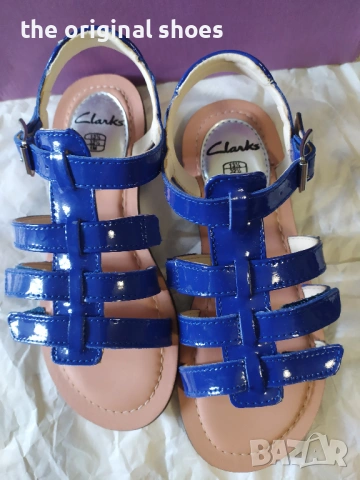Нови сандали Clarks, естествена кожа, номер 32,5 , снимка 4 - Детски сандали и чехли - 54706814