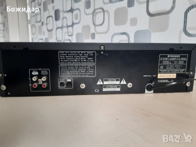 Pioneer ct-s210, снимка 3 - Декове - 54541294