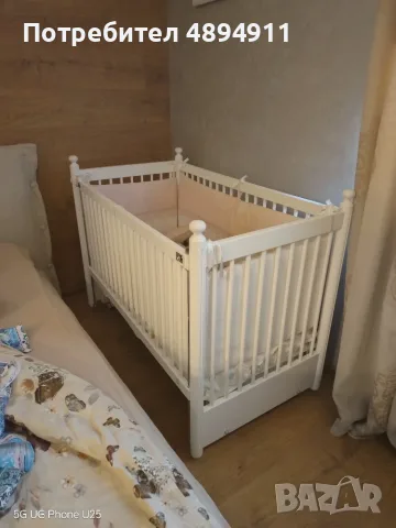 детско легло и матрак за него 