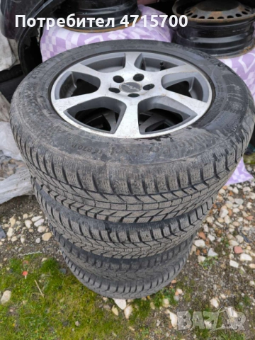 Continental 215/65 R16  зимни гуми с Алуминиеви джанти