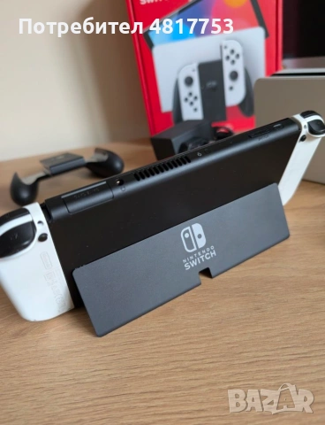 Nintendo Switch OLED, снимка 6 - Nintendo конзоли - 54423177