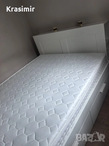 Матрак I sleep infinity и спалня от Ikea, снимка 3 - Спални и легла - 53984304