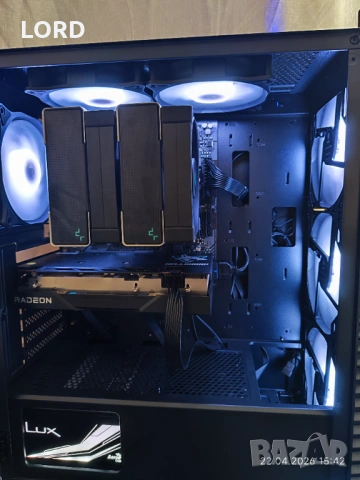 Геймърски Ryzen 9 7900X, RX 6600 8GB, RAM 32GB DDR5, SSD 512GB NVME