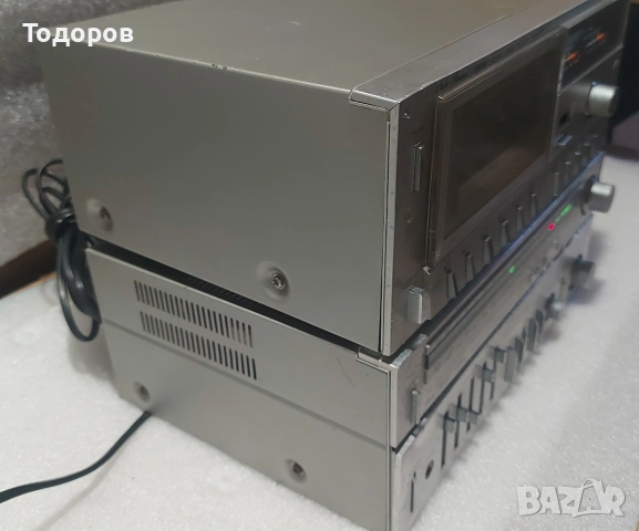 Fisher TA-M200 Stereo Tuner Amplifier/CR-M200 Stereo Cassette Deck двукомпонентна HiFi система , снимка 6 - Аудиосистеми - 54610117
