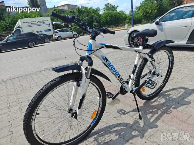 PA Алуминиев велосипед 27.5" PRO бял/син, снимка 7 - Велосипеди - 55553616