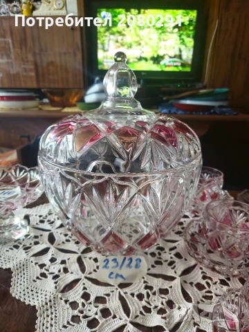 Сервиз оловен кристал , снимка 5 - Сервизи - 54902323