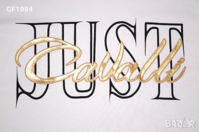 Just Cavalli - мъжка тениска, размер XXL (regular fit), снимка 3 - Тениски - 54609604