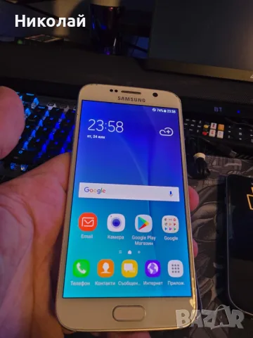 Продавам Samsung galaxy S6 white 