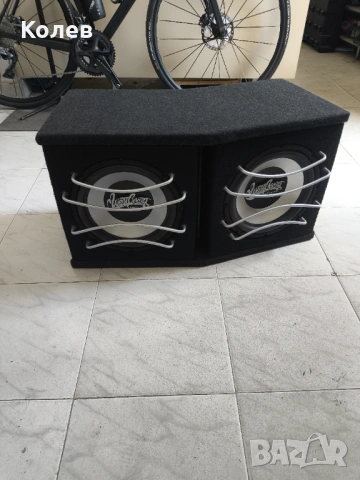 Бас каса субуфер subwoofer west coast customs by orion комплект със усилвател от същата марка 