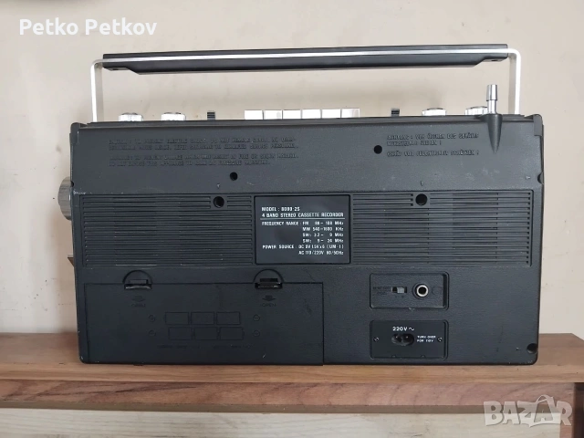 Касетофон ( CONTEC- 8080-2S) , снимка 3 - Радиокасетофони, транзистори - 55072095