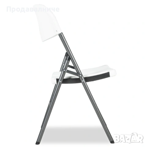 Комплект сгъваема кетъринг маса 180 см + 4 ергономични стола, снимка 4 - Градински мебели, декорация  - 54690038