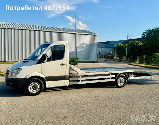 Mercedes Sprinter 5.10м.*СПЕЦИАЛЕН*OM646*ВЪЗДУШНИ ВЪЗГЛАВНИЦИ, снимка 4 - Бусове и автобуси - 55180880