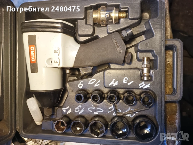 Пневматичен гайковерт, снимка 3 - Винтоверти - 54000097