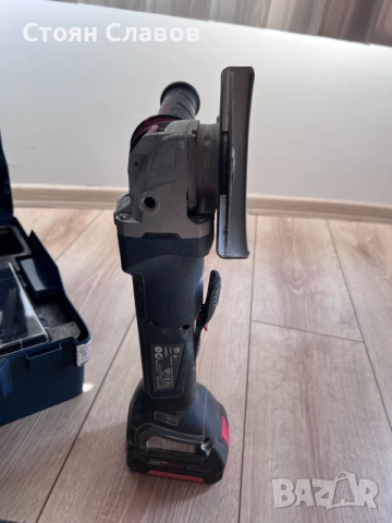 Ъглошлайф BOSCH GWX 18 V-10 PSC + 5а Батерия, снимка 5 - Ъглошлайфи - 55471354