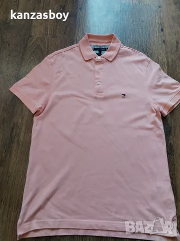 Tommy Hilfiger - страхотна мъжка тениска КАТО НОВА М, снимка 6 - Тениски - 55316806