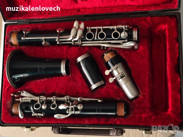 Evette by Buffet Crampon ABS Clarinet Made in Germany Serial: 195315 /1970–1980/ кларинет с куфар, снимка 10 - Духови инструменти - 55205729