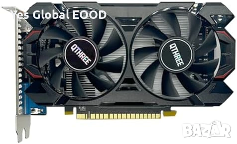 QTHREE GTX 750 4GB 128-bit Dual Fan Low Profile, снимка 2 - Видеокарти - 54915735