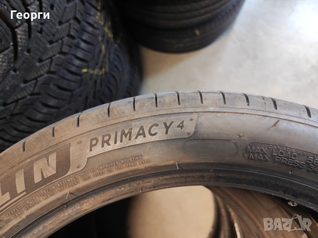2бр.летни гуми 205/45/17 Michelin, снимка 4 - Гуми и джанти - 54404140