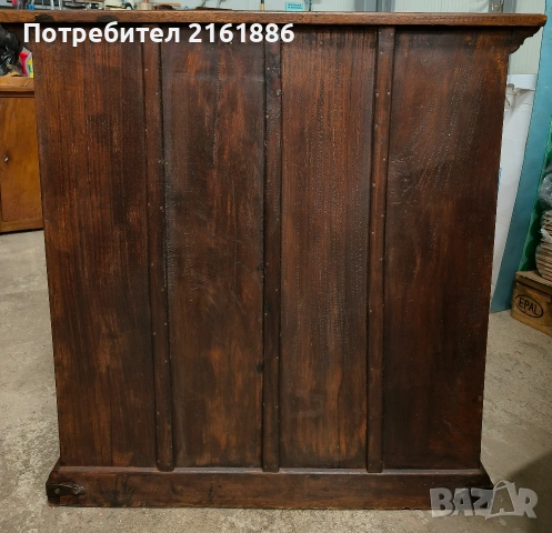 Дъбов античен аптекарски шкаф , снимка 6 - Антикварни и старинни предмети - 54618019