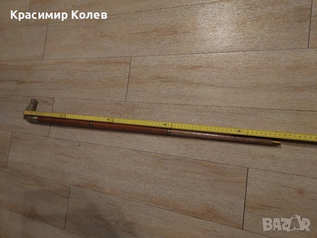 Стар бастун с месингова конска глава , снимка 12 - Други - 54671356