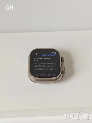 Apple Watch Ultra 49 mm Titanium | Перфектен технически, снимка 7 - Смарт гривни - 55398745