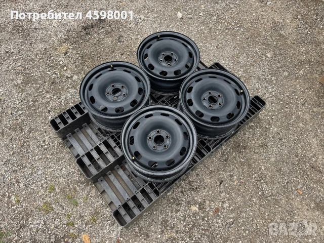 4бр.Оригинални джанти 15цола 5x100 за Skoda Fabia,Vw Polo,Seat Ibiza,Audi A1, снимка 2 - Гуми и джанти - 54272382