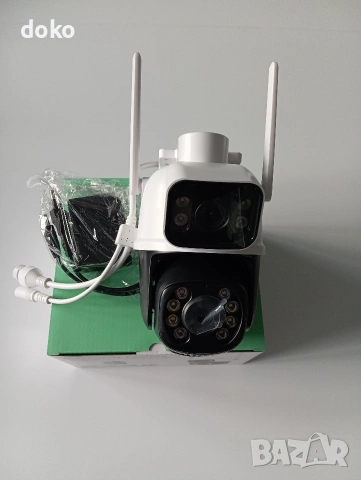Wifi въртяща камера с iCSee приложение, снимка 2 - Камери - 54385289