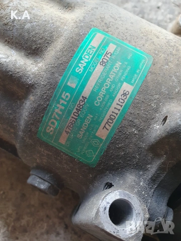 Компресор климатик Renault Laguna 1 1.6 107, снимка 2 - Части - 54945072