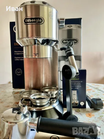 Кафемашина DeLonghi Dedica 685.M, снимка 4 - Кафемашини - 55655189