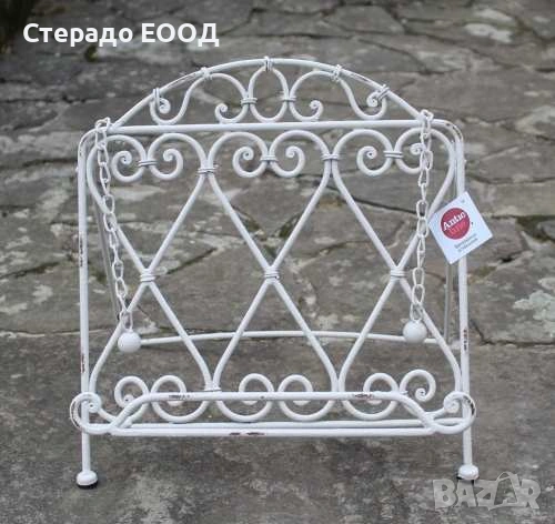 СТОЙКА ЗА КНИГА "СOEUR BLANC ANTIQUE", снимка 2 - Аксесоари за кухня - 54889379