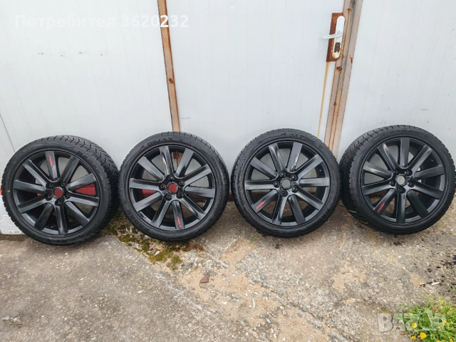 Продавам джанти Мазда с гуми-225/45/18.Стават за Хюндай и Киа