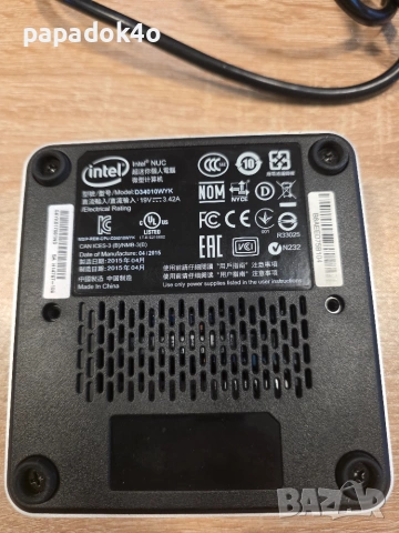 Mini PC Intel NUC D34010WYK, снимка 2 - Работни компютри - 55244670