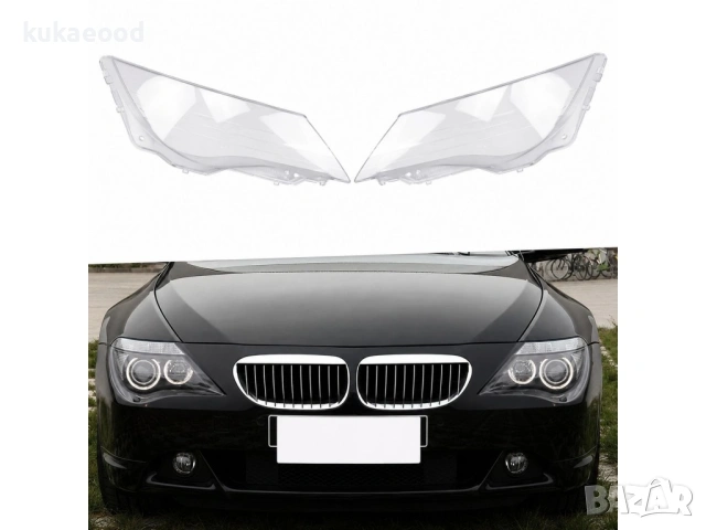 Стъкла за фарове на BMW 6 E63 Facelift (2007-2011), снимка 4 - Части - 54641481