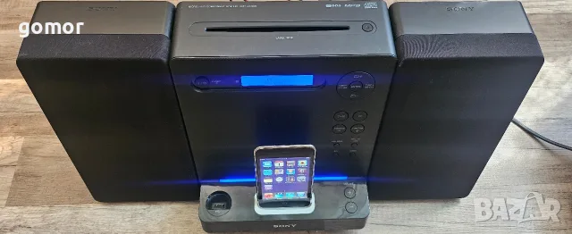 Sony CMT-LX30iR микро Hi‑Fi система с CD, USB, iPod док, радио и колони, снимка 8 - Аудиосистеми - 55473235