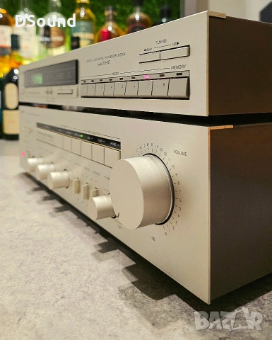Denon Hi-Fi System | PMA-737 + TU-747 | Champagne | Vintage Japan | Перфектно състояние