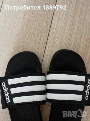Детски, меки чехли Адидас/ Adidas, снимка 7 - Детски сандали и чехли - 54608434