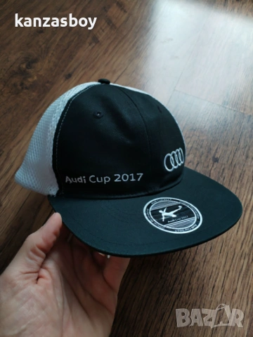 audi cap - страхотна мъжка шапка КАТО НОВА  универсален размер, снимка 3 - Шапки - 54264161