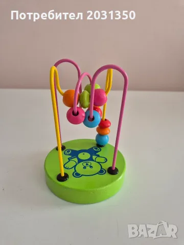 дървен лабиринт Andreu toys, мече