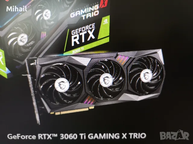 Видеокарта GeForce RTX™ 3060 Ti GAMING X TRIO 8GB GDDR6