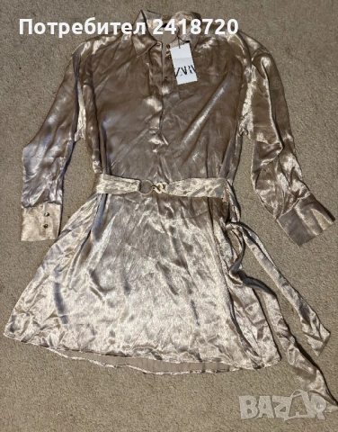Нова рокля Zara - вискоза с етикет