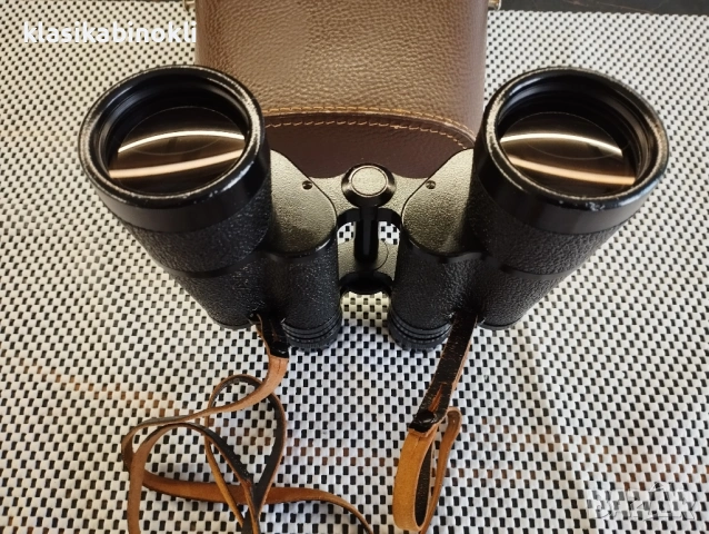 ТОП Немски Бинокъл Carl Zeiss Jena-JENOPTEM-7х50W--ГДР, снимка 11 - Екипировка - 54779529