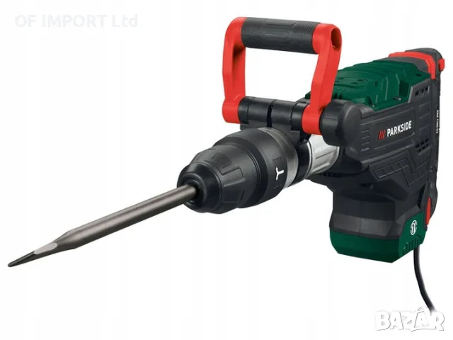 Мощен Къртач PARKSIDE 1700W SDS Max 50J, снимка 4 - Къртачи - 55402202