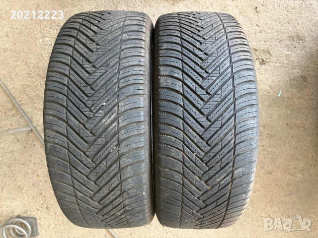 2 броя всесезонни гуми 245/45/19 Hankook, снимка 3 - Гуми и джанти - 54441524