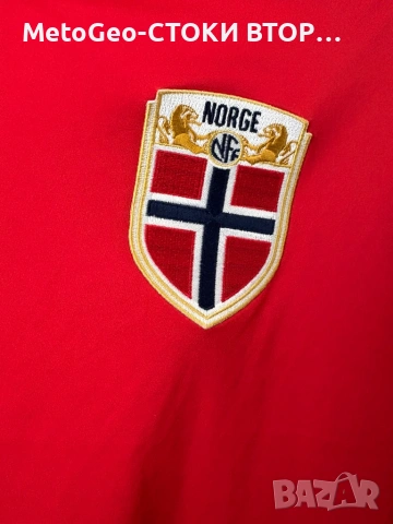 Оригинална футболна тениска Nike – Норвегия (Norge), Размер L, Dri-FIT, снимка 2 - Тениски - 54425291