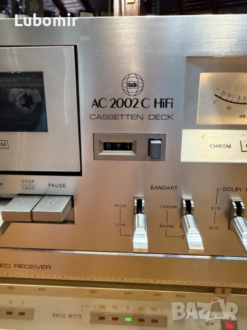 AC2002Chifi deck-AC2002R hifi reseiver, снимка 4 - Ресийвъри, усилватели, смесителни пултове - 55470107